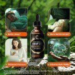 GPGP GreenPeople (3Pack Natural Hemp Oil Extract, Immune System Support, Focus Calm, Stress, Mood, Pure Extract, Rich in Omega 3&6&9 Fatty Acids