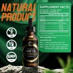 GPGP GreenPeople (3Pack Natural Hemp Oil Extract, Immune System Support, Focus Calm, Stress, Mood, Pure Extract, Rich in Omega 3&6&9 Fatty Acids