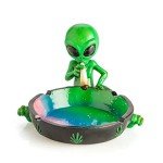 Alien 420 Leaf Cigarette Ashtray Ash Tray