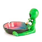 Alien 420 Leaf Cigarette Ashtray Ash Tray