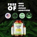 Super Natural Goods Hemp Oil - Maximum Strength Hemp Seed Oil for Relief & Relaxation - Vegan, Sugar Free, Additive Free - 4oz