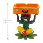 Rasta Man Figurine Ashtray Smoking Joint Cool Ashtrays, Great Funny Gag Gifts - Ash Tray Holder