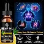 (4-Pack) High Potency Hemp Oil - Maximum Strength, Immune System Support, Focus Calm, Relaxation, Mood, Pure Extract, Organic, Vegan, Non-GMO