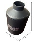 Smoke Trap + | Personal Air Filter (Sploof) - Smoke Filter With Long Lasting 500+ Uses with Easy Exhale - (Black)