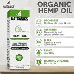 Organic Hemp Oil 3500mg - Ultra Premium Hemp Oil Drops 3500mg - Natural Hemp Oil Extract Tincture - Non-GMO Ultra-Pure CO2 Extracted Drops - Omega Fatty Acids 3 6 9 - Organically Grown & Made in USA
