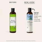 Sky Organics Organic Hemp Seed Oil for Face, 100% Pure & Cold-Pressed USDA Certified Organic to Nourish, Soothe, 8 fl. Oz.
