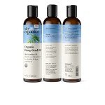 Sky Organics Organic Hemp Seed Oil for Face, 100% Pure & Cold-Pressed USDA Certified Organic to Nourish, Soothe, 8 fl. Oz.