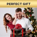 HOVANZO Premium Large Bamboo Storage Box with Combination Lock - Decorative Box Set - Large Wooden Container - Decorative Wood Box with Accessories - Wood Kit with Glass Jars