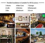 Retro Metal Tin Sign 8 X 12 Inches - Inhale The Good Shit Exhale The Bullshit - Smoking Art, Hippie Cannabis, Marijuana, Smoking Weed, Trippy Poster - Nostalgic Wall Decor