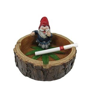 420 Leaf Gnome Cigarette Ashtray Ash Tray
