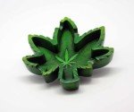 5.25" Hemp Leaf Ashtray