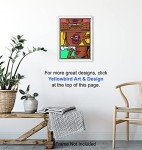 Stoner Room Decor - Dope Poster - Marijuana Decorations - African American Wall Art - African American Women, Black Woman- Pothead Cannabis Gifts - Blunt Weed Smoking Gifts - Black Art Dope Wall Print