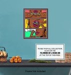 Stoner Room Decor - Dope Poster - Marijuana Decorations - African American Wall Art - African American Women, Black Woman- Pothead Cannabis Gifts - Blunt Weed Smoking Gifts - Black Art Dope Wall Print