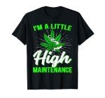 Funny Weed Joke 420 Marijuana Graphic Men Women Cannabis T-Shirt