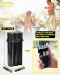 4-Hole King Size Pre-roll Cone Holder Case, Cigarette Case for Regular Size Cigarettes & King Size, Small Container Lighter Box, Smoking Accessories for 1-1/4 Size Pre Rolled Rolling Paper