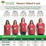 Ann Arbor T-shirt Co. Reefer Madness (1936 Poster) | Funny Absurd Vintage Drug War Marijuana Weed Pot Propaganda Women's T-Shirt (Vneck, L) Red Heather