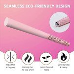 Generic Pre Rolled Cones | 60 Pack Pink Cones Rolling Papers | Classic King Size | Tips & Packing Tubes Included