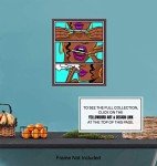 Stoner Room Decor - Dope Posters - Marijuana Decorations - Pothead Gifts - African American Women, Black Woman - Blunt Weed Smoking Gifts - Black Wall Art - Dope Wall Art - Cannabis Art