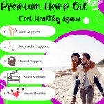 Advanced Bionetix True Hemp Oil 500,00 Hemp Oil Blend w/Ingredient You Need for Body Aches, worriedness & to Feel Calm