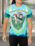 Liquid Blue Men's Cheech and Chong Field Of Dreams T-Shirt, Multi, X-Large