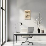 Matniger Cannabis Wall Art Prints Framed Vintage Weed Wall Art Knowledge Poster Marijuana Poster Retro Canvas Educational Chart Wall Art Infographic Poster 12x18 inches