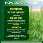 Hemp Cream Maximum Strength (16 oz) Hemp Oil & Arnica, Soothes Discomfort on Joint Muscle Shoulder Hip Neck Knee & Back Support, All Natural Relief Cream Made in USA, Instant Lotion Menthol Rub