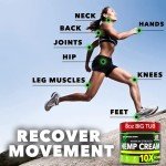 Hemp Cream Maximum Strength (16 oz) Hemp Oil & Arnica, Soothes Discomfort on Joint Muscle Shoulder Hip Neck Knee & Back Support, All Natural Relief Cream Made in USA, Instant Lotion Menthol Rub