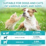 Woyamay Hemp Oil for Dogs and Cats - Hemp Oil Drops Rich in Omega 3, 6, 9 and Organic Extract Helps Pets with Аnxiеty, Pаin, Strеss, Slееp, Аrthritis, Sеizures Rеlief, Pets Calming Treat-1 Pack