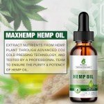 Hemp Oil Organic Premium - 2,800,000 Maximum Strength - 100% Natural Hemp Drops Tincture - Hemp Oils with Vegan 014626