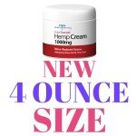 Medical Miracles Hemp Relief Cream - Ideal for HIPS, Joints, Neck, Back, Elbows, Fingers, Hands, and Knees Proudly Made in USA (1000mg) Now New 4OZ Size