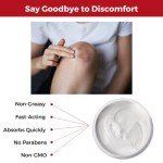 Medical Miracles Hemp Relief Cream - Ideal for HIPS, Joints, Neck, Back, Elbows, Fingers, Hands, and Knees Proudly Made in USA (1000mg) Now New 4OZ Size