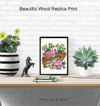 Smoking Marijuana Wall Decor for Women - Trippy Poster Stoner Room Decor, Weed Decorations for Women, Black Girl Smoking Weed, Groovy Pothead, African American - Cannabis Hippie Psychedelic Wall Art