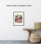 Smoking Marijuana Wall Decor for Women - Trippy Poster Stoner Room Decor, Weed Decorations for Women, Black Girl Smoking Weed, Groovy Pothead, African American - Cannabis Hippie Psychedelic Wall Art