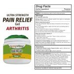 Hempvana Arthritis Pain Relief Gel, Ultra-Strength for Arthritis in Muscles & Joints. Enriched with Hemp Seed Oil, AS-SEEN-ON-TV. Non-Greasy. Targeted Long-Lasting Arthritis Relief. Works Fast, 4 Oz.