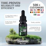 Cannabi Relief Oil 3300mg |Anxіety, Pain, Stress, Sleep, Calm, Focus, Immune | Humans & Dogs Maximum Strength Calming Drops | Omega 3-6-9 | Netherlands Extract, Legendary Hemp for Adults and Dogs
