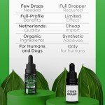 Cannabi Relief Oil 3300mg |Anxіety, Pain, Stress, Sleep, Calm, Focus, Immune | Humans & Dogs Maximum Strength Calming Drops | Omega 3-6-9 | Netherlands Extract, Legendary Hemp for Adults and Dogs