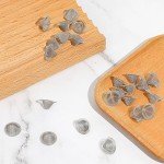 40 Pieces Pipe Screens,1/2 Inch Stainless Steel Bowl Screens Filters Conical Design Metal Filters 0.5 Inch Mini Metal Clean Screen Reusable Filters Self-Adjustable Size Filter