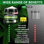 8.5 oz Natural Hemp Cream - Instant Hemp Cream with Hemp, Arnica, MSM, Turmeric, Emu Oil, Menthol, Aloe, Rosemary oil, Boswellia, Big Capacity - All-Natural Formula - Absorbs Quickly