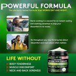 8.5 oz Natural Hemp Cream - Instant Hemp Cream with Hemp, Arnica, MSM, Turmeric, Emu Oil, Menthol, Aloe, Rosemary oil, Boswellia, Big Capacity - All-Natural Formula - Absorbs Quickly