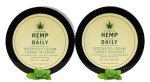 Premium Hemp Extract Daily Intensive Cream - Muscle, Knee, Joint, Back, Neck and Shoulder Topical Rub - Organic | 1.7 Ounces (Classic Mint, Pack of 2)