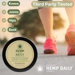 Premium Hemp Extract Daily Intensive Cream - Muscle, Knee, Joint, Back, Neck and Shoulder Topical Rub - Organic | 1.7 Ounces (Classic Mint, Pack of 2)
