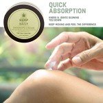 Premium Hemp Extract Daily Intensive Cream - Muscle, Knee, Joint, Back, Neck and Shoulder Topical Rub - Organic | 1.7 Ounces (Classic Mint, Pack of 2)
