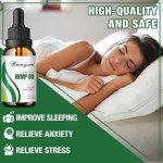 (2-Pack) Hemp Oil Drops High Potency - for Sleep,Relax Maximum Strength Natural Hemp Oil - Organic Hemp Oils Extract Relief Good Mood