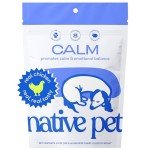 Native Pet Calming Chews for Dogs - Melatonin for Dogs Anxiety Relief - Grain Free All Natural Hemp Calming Treats & L-Theanine Helps Manage Stress & Separation Anxiety - Puppy Sleep Aid - 60 Chews