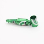 AINIFU Beer Bottle Pipe Scraper Set for Tobacco Pipe Folding Cleaning Ashtray Accessories (Green)