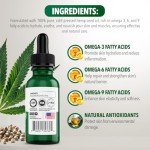 Dr. Robaina 100% Pure Hemp Seed Oil – Calming Relief for Massage, Better Sleep, and Deep Skin Hydration – Rich in Omega 3, 6, 9 – Made in USA