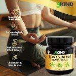 5kind Extra Strong Hemp Cream 16.9 fl oz- Hemp Cream Maximum Strength - Natural Soothing Relief Joint Cream - Muscle Rub for Lower Back, Joints, Neck, Knees & Shoulders - Maximum Strength Hemp Cream