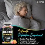 Hemp Gummies - Advanced Hemp Gummies - Relaxing Gummy with Hemp Oil - 180 Count