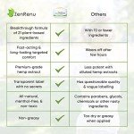 Zenrenu Organic Hemp Turmeric Joints & Muscle Cream with Arnica, MSM, Hemp Oil Extract, & 7 Essential Oils - Non Greasy & Fast Absorbing for Back, Neck, Elbows, Knees, & Hip 4 oz