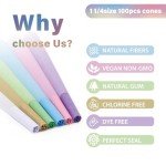100 PACK Colorful Pre Rolled Cones| King Size Rolling Paper Cone with Loader and Packing Sticks